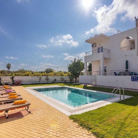 Amazing Villa Chrysanthi With Private Pool In Heraklion Epano Vathia Экстерьер фото